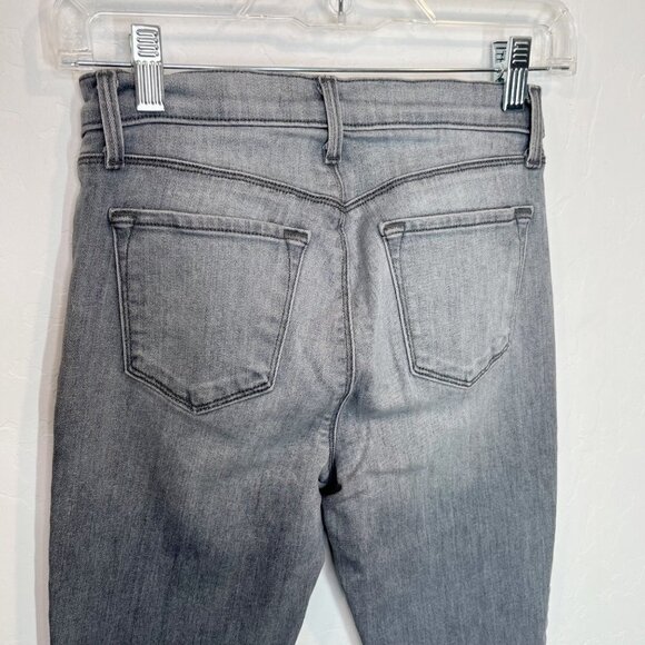 J Brand gray Maria High Waist Skinny jeans Woman denim Size 26 - Picture 8 of 10